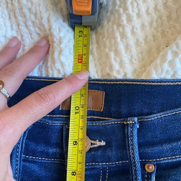 Mother Denim Women’s The Weekender Flare Jeans in Sweet Lime Size 25 - Picture 7 of 11